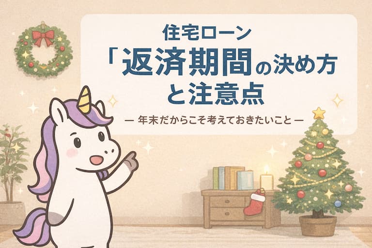 ユニ子が解説！ 住宅ローン「返済期間」の決め方と注意点