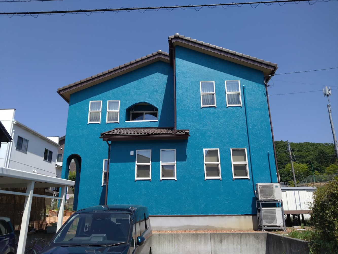 能美市和光台 外壁塗装工事 アフター