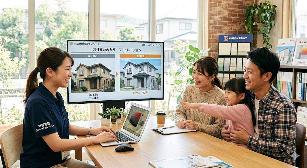 カラーシミュレーション